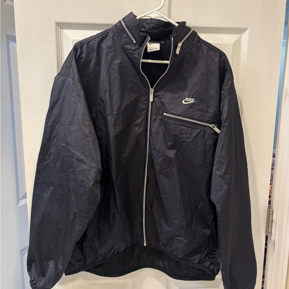 Nike Black Windbreaker